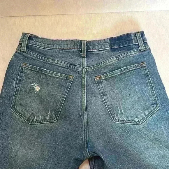 Abercrombie & Fitch The 90s Straight Ultra Rise Women’s Size 12 Short - Picture 11 of 13